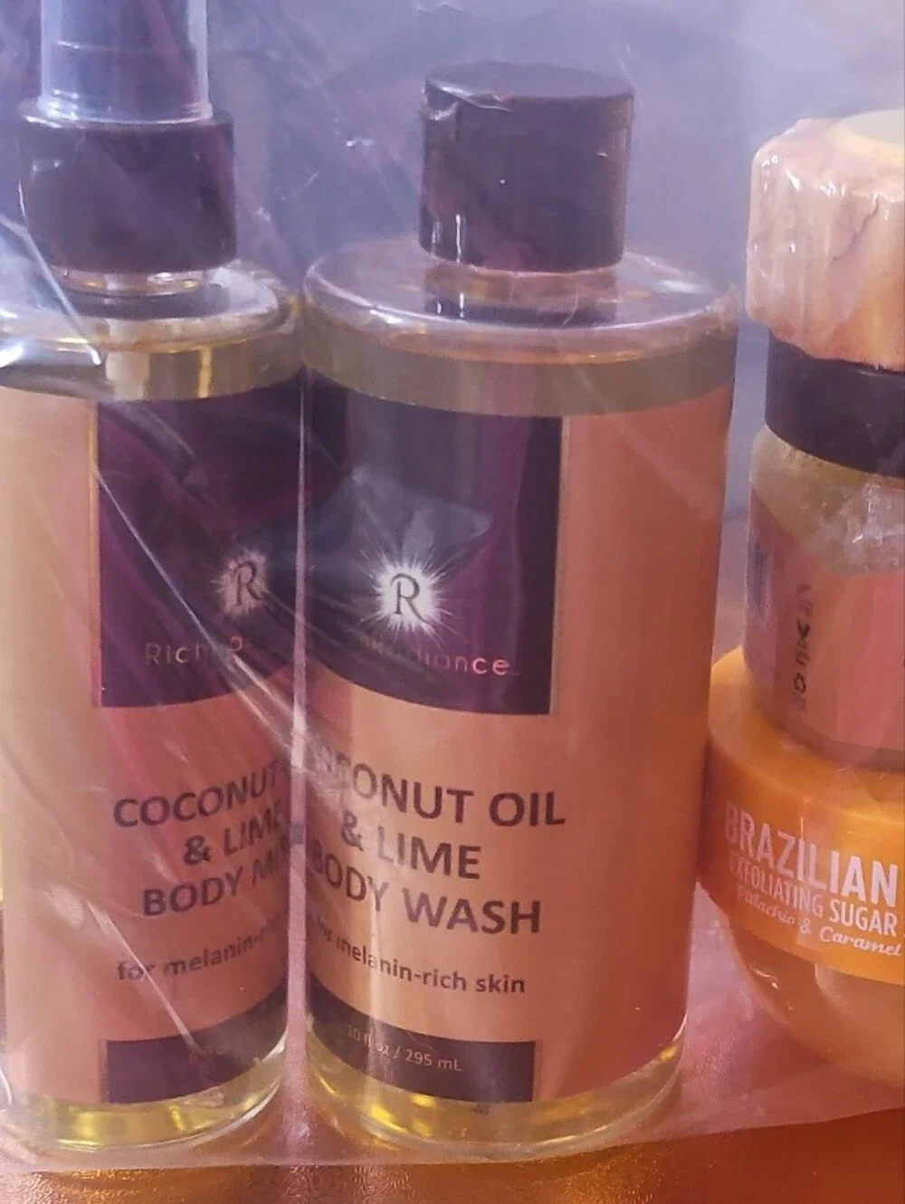 Bundle Coconut Oil & Lime Body Wash - Orange